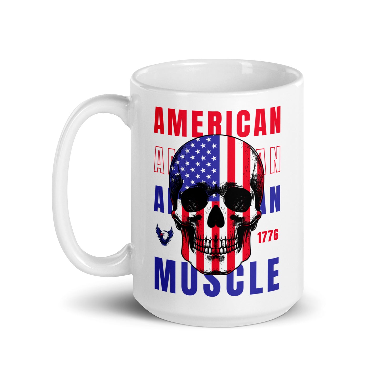 American Muscle Ceramic Mug (15oz)