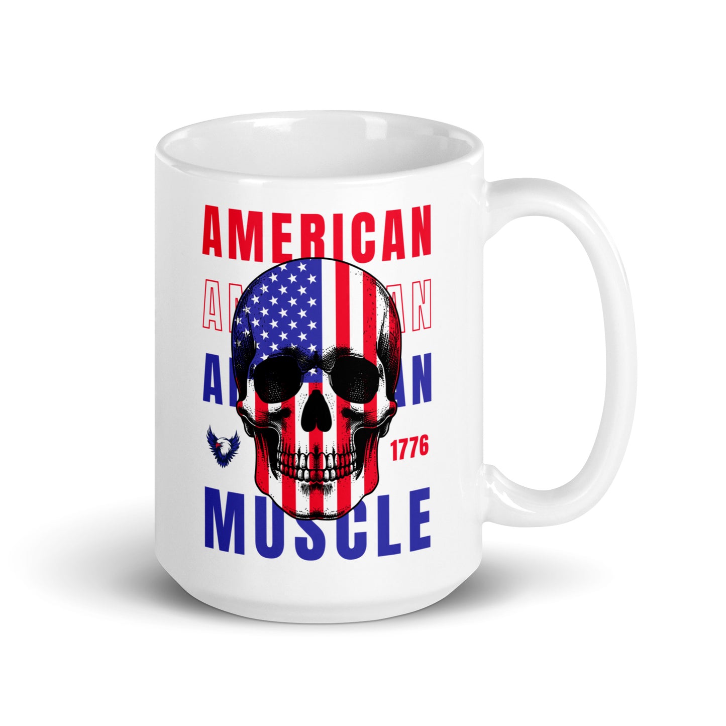 American Muscle Ceramic Mug (15oz)