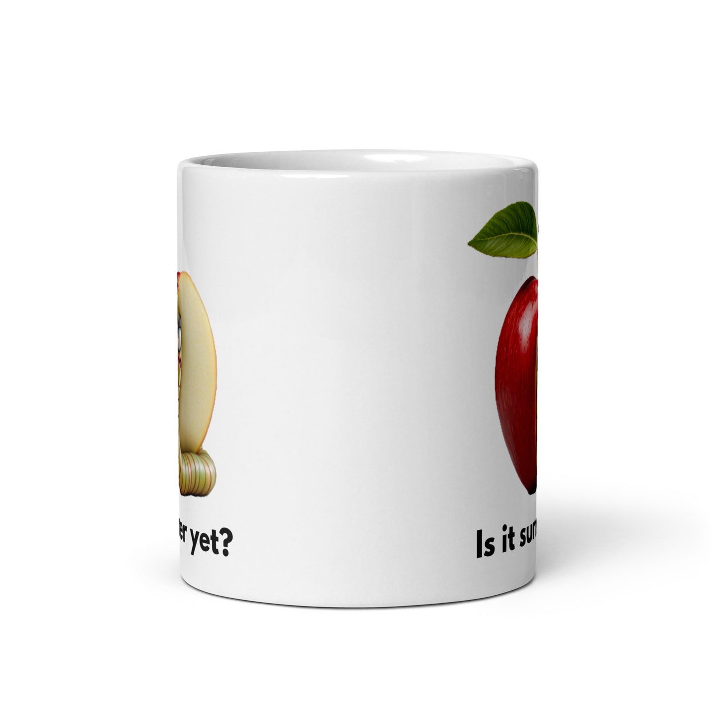 Is It Summer Yet? Angry Worm Ceramic Mug (11oz)