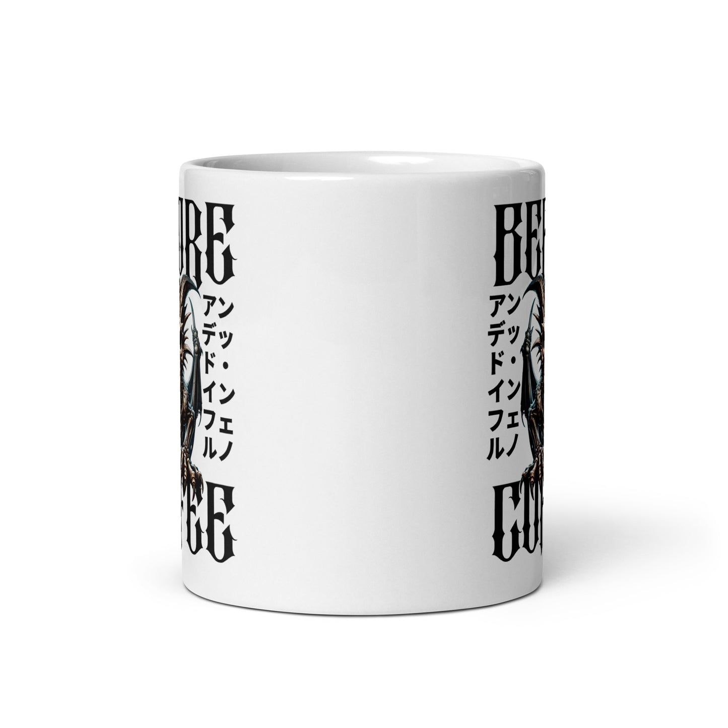 Before Coffee Zombie Dragon Ceramic Mug (11oz)