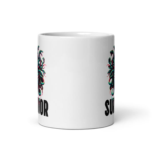 Cyber Medusa Survivor Ceramic Mug (11oz)