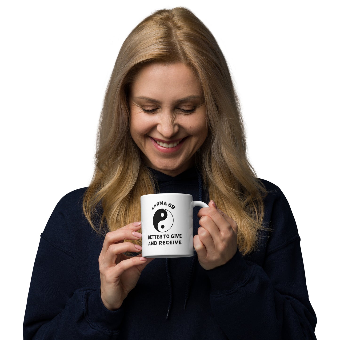 Karma 69 Better to Give and Receive Ceramic Mug (11oz)