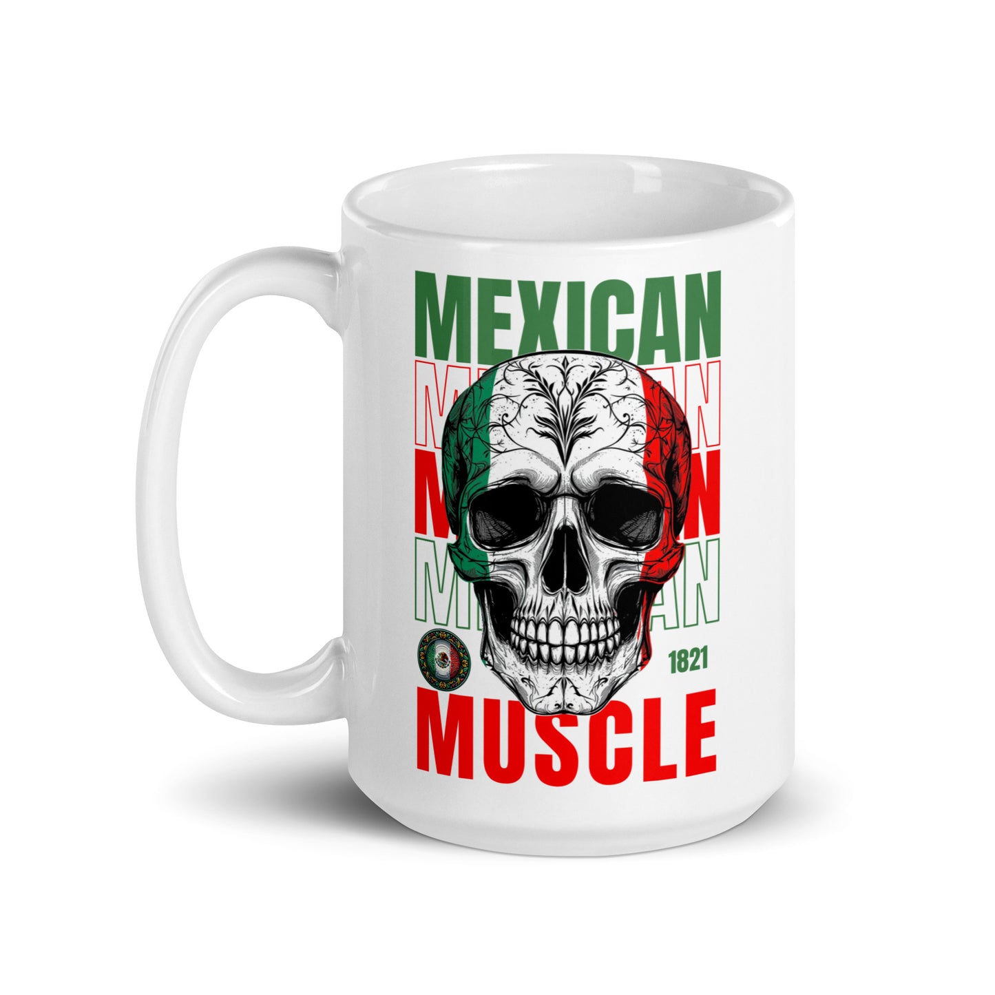 Mexican Muscle Ceramic Mug (15oz)