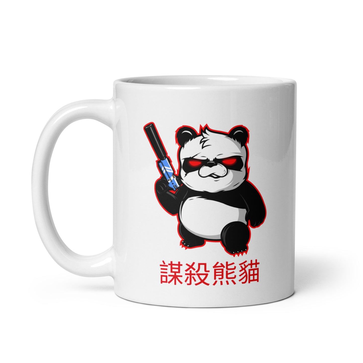 Murder Panda (Traditional Chinese) Ceramic Mug (11oz)