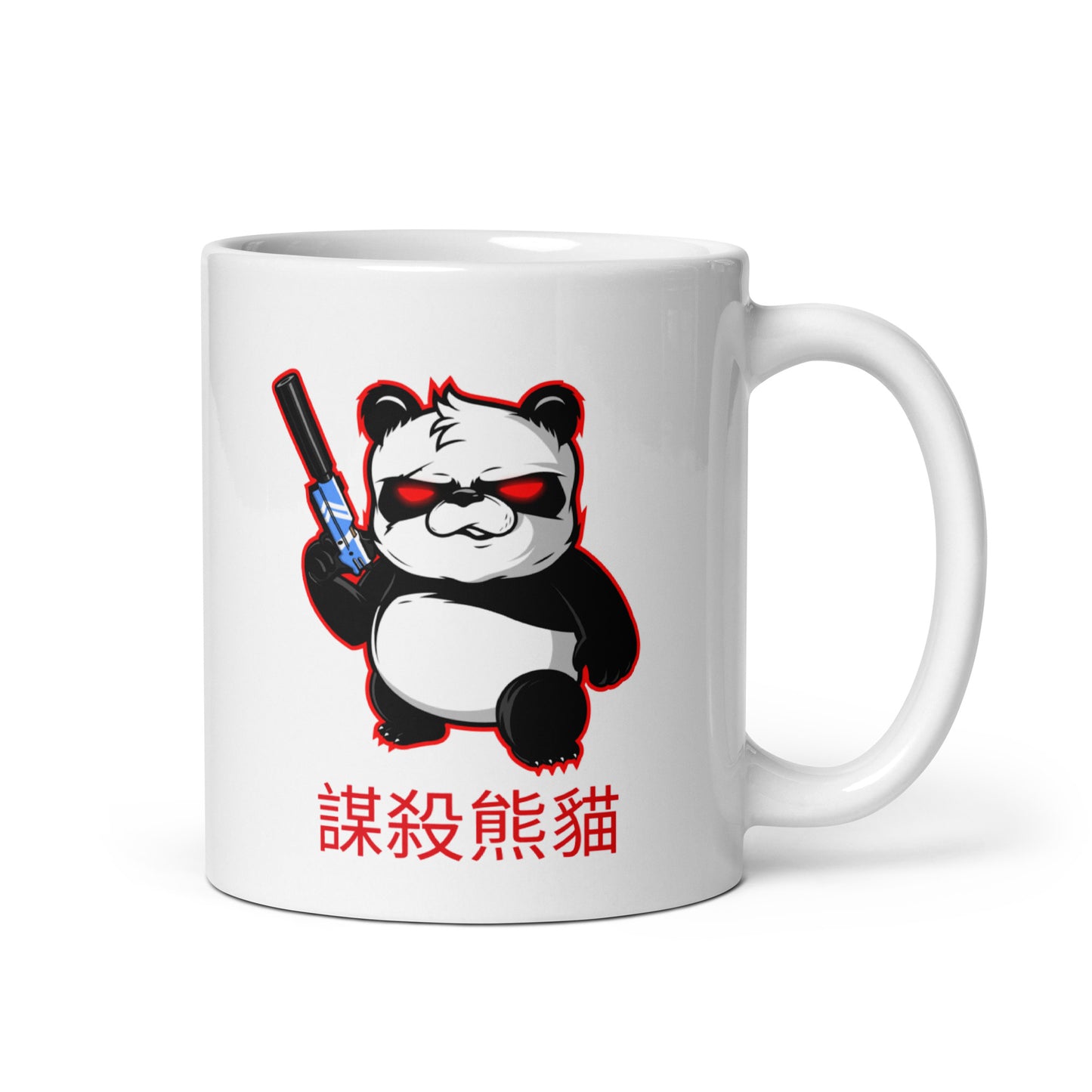 Murder Panda (Traditional Chinese) Ceramic Mug (11oz)