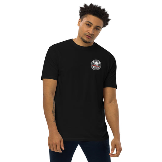 NEW WORLD UNDERGROUND MEN'S TWO-SIDED LOGO PREMIUM TEE