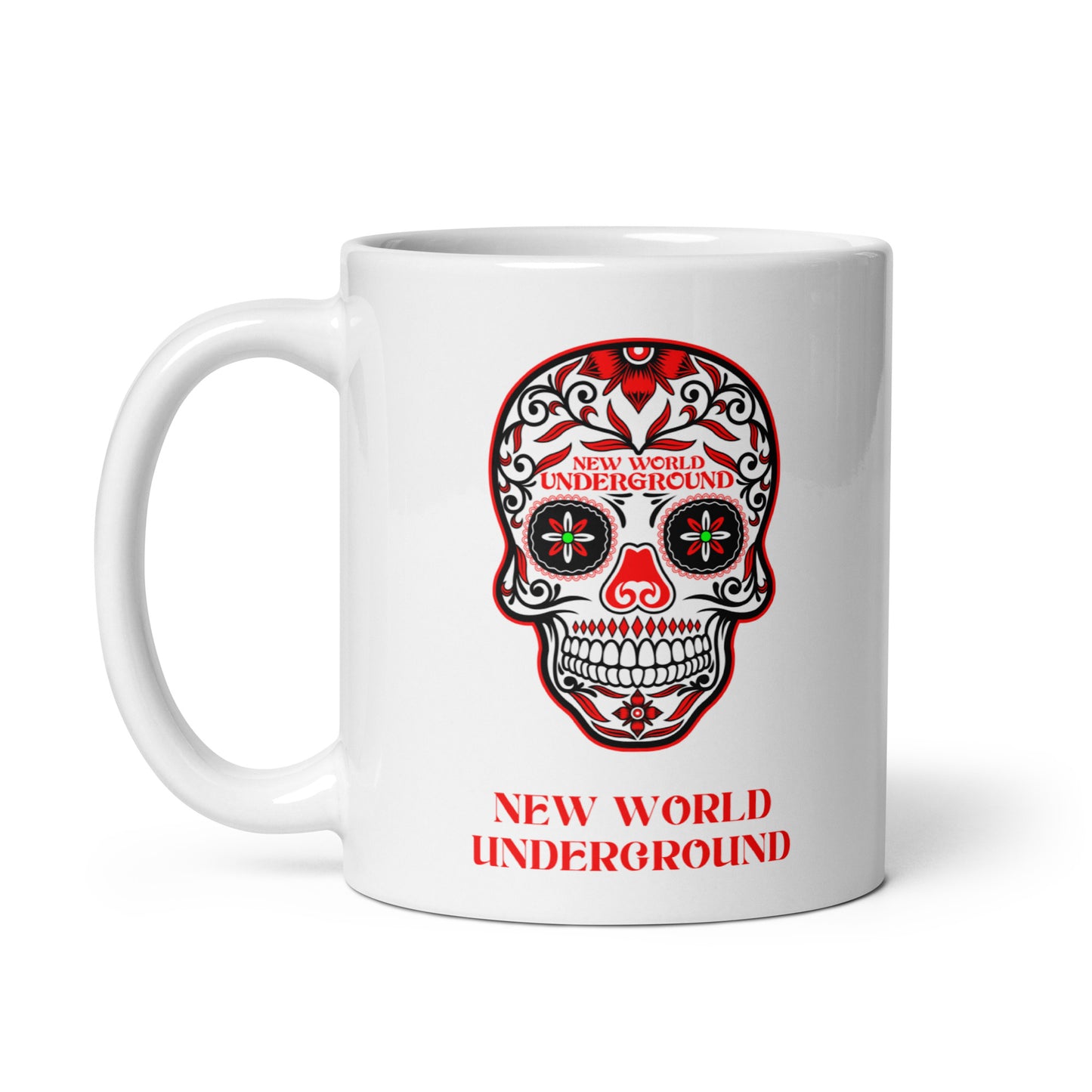 New World Underground Sugar Skull Ceramic Mug (11oz)